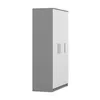 A product shot of a tall, narrow cabinet or wardrobe. Voir les images du produit