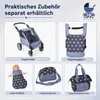 Bayer Chic 2000 Kombi-Puppenwagen "MIKA" - Farbe: Jeans Produktbild-Vorschau 16