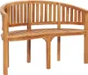 The Living Store 3-tlg. Garten-Lounge-Set Massivholz Teak Produktbild-Vorschau 4