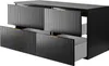 Rodan | Waschbeckunterschrank 120cm | Schwarz Matt | B/H/T Produktbild-Vorschau 5