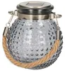 Coen Bakker Solarlampe Glas grau mit Henkel Breite 12.5cm Produktbild-Vorschau 2