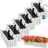 KOTARBAU® 6 pcs Pot de Fleur Jardiniere de Balcon Plastique Voir les images du produit 1