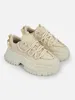 Damen-Sneakers Athenia beige aus  mit 6,5 cm Plateau, Größe Produktbild-Vorschau 3