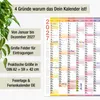 Wandkalender 2027 A2 Color Line Querformat – Jahresplaner Produktbild-Vorschau 3
