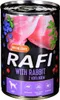 Dolina Noteci RAFI Kaninchen  Blaubeere  Cranberry - Nasses Produktbild-Vorschau 1