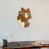 ColorfullWorlds Deutschland Karte Holz Wanddeko mit Produktbild-Vorschau 1