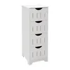 Badezimmerschrank Kommode Badschrank mit 4 Schublade Produktbild-Vorschau 8