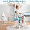 HOFFREE Ergonomischer Kinder Schreibtischstuhl Blau, Produktbild-Vorschau 5