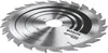 A close-up, studio shot of a circular saw blade. Podgląd zdjęcia produktu