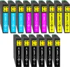 A collection of printer ink cartridges arranged in two rows. Produktbild-Vorschau