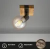 Wandspot Wandlampe retro dreh-& schwenkbar 1xE27 Produktbild-Vorschau 2