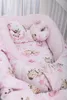 Babymam 7-teiliges Babynest Set Baumwolle Minky rosa Produktbild-Vorschau 8