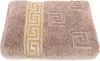 Luxus Medusa Badetuch 100x150 cm - Beige / Hell Braun - Produktbild-Vorschau 1