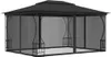 vidaXL Pavilón so sieťou 300x400x265 cm antracitový Náhľad obrázku produktu 6