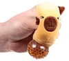 Puckator Queasy Squeezies, capibara-figuur, geel, één maat Productafbeelding-voorbeeld 4