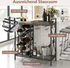 Stojak na wino COSTWAY na 21 butelek, wolnostojący Podgląd zdjęcia produktu 8