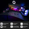 Arozzi Arena Groß Gaming-Schreibtisch - 160 x 82 x 71-81 cm Produktbild-Vorschau 4