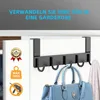 Türhaken, Türgarderobe zum Einhängen mit 5 Haken - Produktbild-Vorschau 2