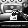 FABACH Kleeblatt Glücksbringer Schlüsselanhänger mit Gravur Produktbild-Vorschau 4