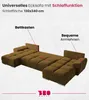 BroMARKT Ecksofa NUBES Schlaffunktion Bettkasten U-Form Produktbild-Vorschau 8