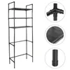 Badregal Toilettenregal 3-Tiers Standregal Metall Produktbild-Vorschau 4