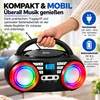 Cyberlux CD-Player | CD-Radio | Tragbares Kinder Radio | Produktbild-Vorschau 9