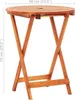 vidaXL Tavolo da giardino pieghevole Ø60x75 cm in legno Anteprima dell’immagine prodotto 16