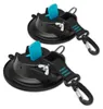 2x Camping Saugnapf Saughaken für Auto Wohnwagen Wohnmobil Produktbild-Vorschau 3