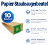 10 Staubsaugerbeutel für Sebo 5093 er Filtertüten Produktbild-Vorschau 2