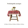 Boho Vintage Tischdecke mit Quaste, Bunte Rechteckige Produktbild-Vorschau 2
