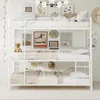 Driedubbel stapelbed 90x190 cm voor 3 slaapplaatsen, Productafbeelding-voorbeeld 3