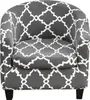 2 kusy krytů na židle Club Chair Covers, Stretch Printed Náhled obrázku produktu 1