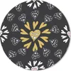 MuchoWow® Mauspad Mousepad Mädchen - Herz - Schnittmuster - Produktbild-Vorschau 1