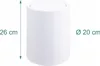 Poubelle de salle de bain Relaxdays, 6 litres, avec Voir les images du produit 4