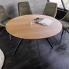 riess-ambiente Design Esstisch ATELIER rund 100cm Eiche Produktbild-Vorschau 1