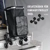 eluno náhradné kolesá sada 2 pre nákupný vozík OKEL Náhľad obrázku produktu 3