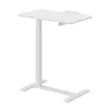 A white adjustable height desk or laptop stand. Voir les images du produit