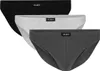 Mini-Slips Atlantic grau schwarz 95% Baumwolle elastisch M Produktbild-Vorschau 1