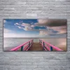 Acrylglasbilder 120x60 Wandbild Druck Brücke Meer Produktbild-Vorschau 2