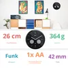 Horloge murale radio Mebus avec thermo/hygromètre 52825 Voir les images du produit 4