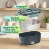 Elektrische Lunchbox 60W – 1,5L Edelstahl Speisenwärmer Produktbild-Vorschau 4