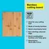 Bambus-Schneidebrett, 35,5 x 25 cm, Schneideunterlage & Produktbild-Vorschau 14