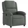 vidaXL Fauteuil relax électrique gris foncé Tissu Voir les images du produit 4