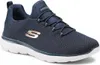 Skechers Damen Sneaker SUMMITS BRIGHT BEZEL Blau/Gold Produktbild-Vorschau 5
