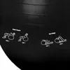 Gymnastikball 65 cm mit Luftpumpe - Sitzball, Produktbild-Vorschau 4