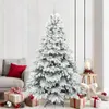 vidaXL Sapin de Noël artificiel avec 300 LED Blanc 210 cm Voir les images du produit 2