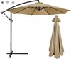 Poszycie Na Parasol Ogrodowy 8 Ramion 300Cm Khaki Wymienne Podgląd zdjęcia produktu 10