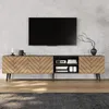 TV-Schrank Lowboard Lounge-Set Fernsehtisch 180x33,5x45cm Produktbild-Vorschau 8