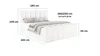 Boxspringbett NOLA 180x200 cm mit Bettkasten inkl. Produktbild-Vorschau 7