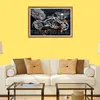 DIY 5D Diamond Painting Zubehör Untotes Motorrad, Vollrunde Produktbild-Vorschau 3